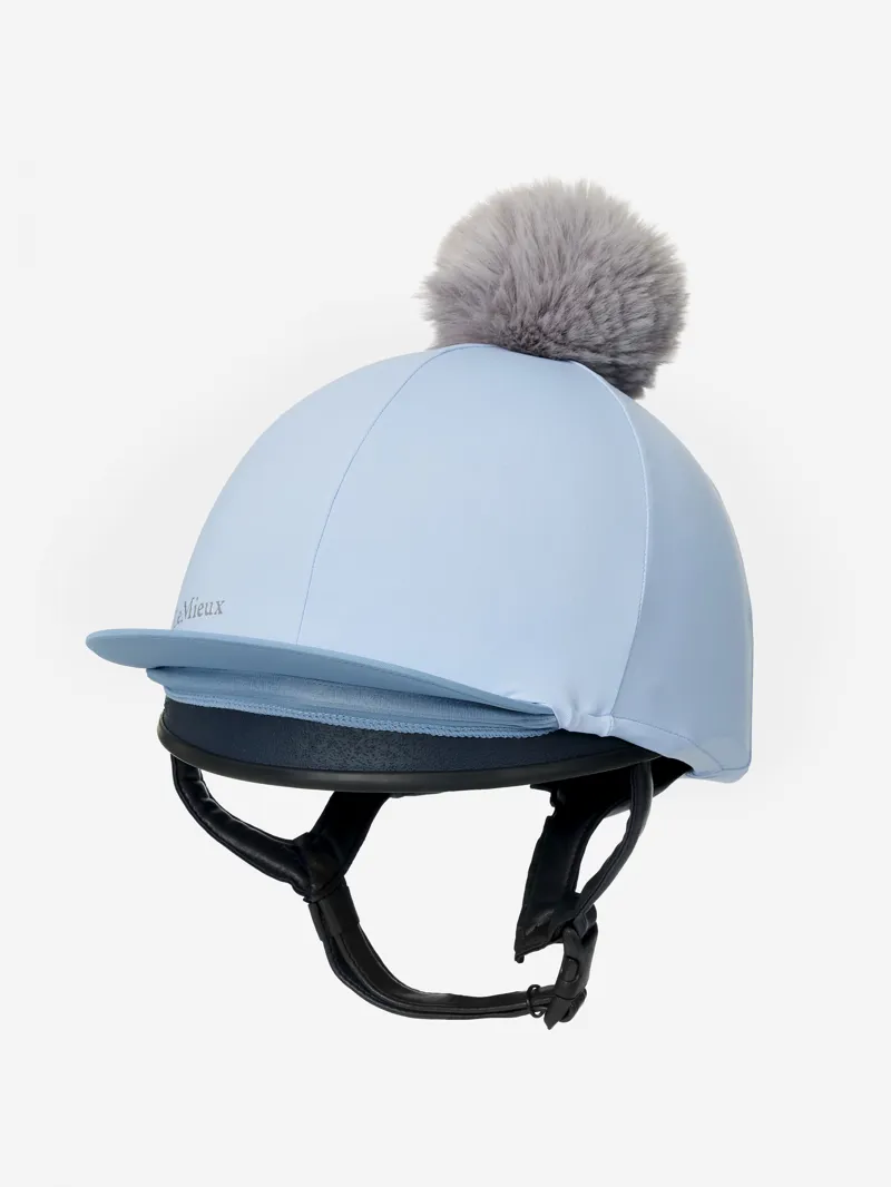 LeMieux Pom Pom Hat Silk - Mist - One Size