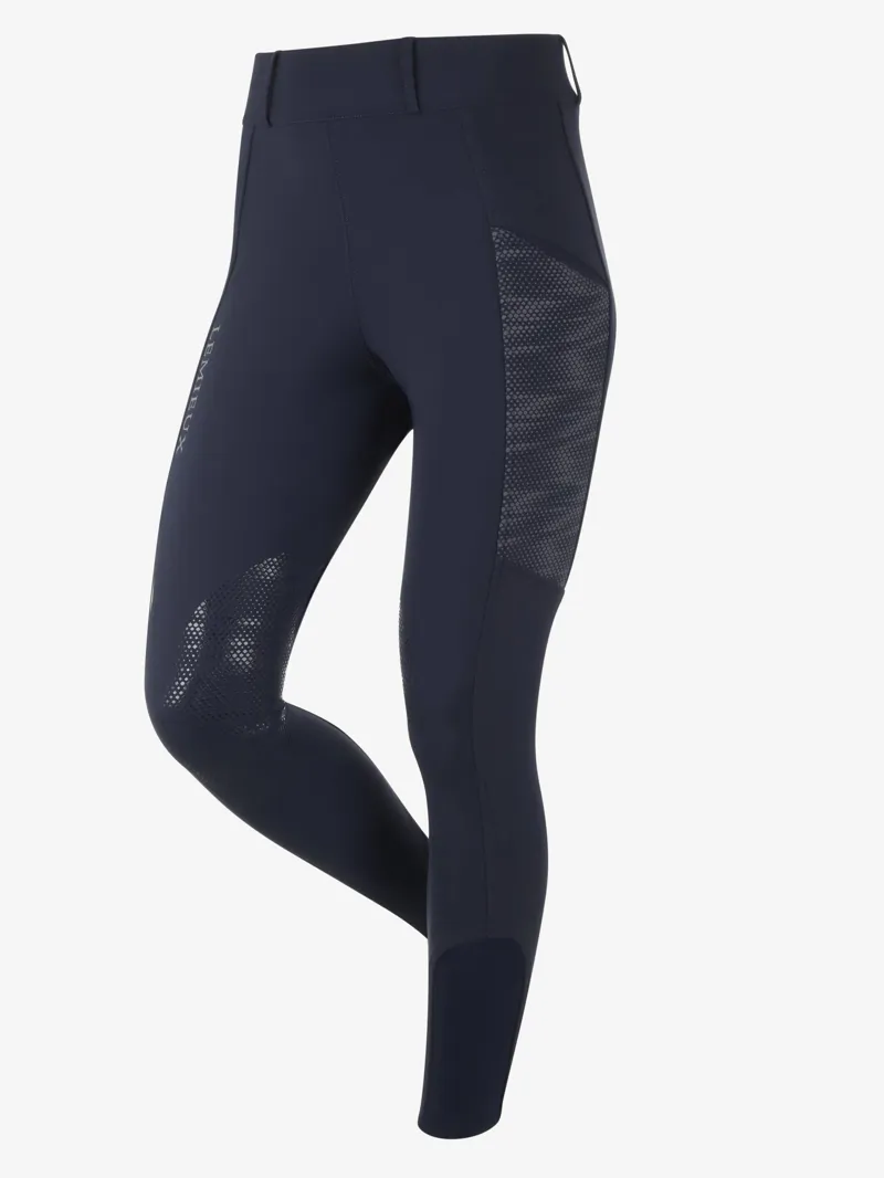 LeMieux Eleanor Reflective Pull On Breeches Navy
