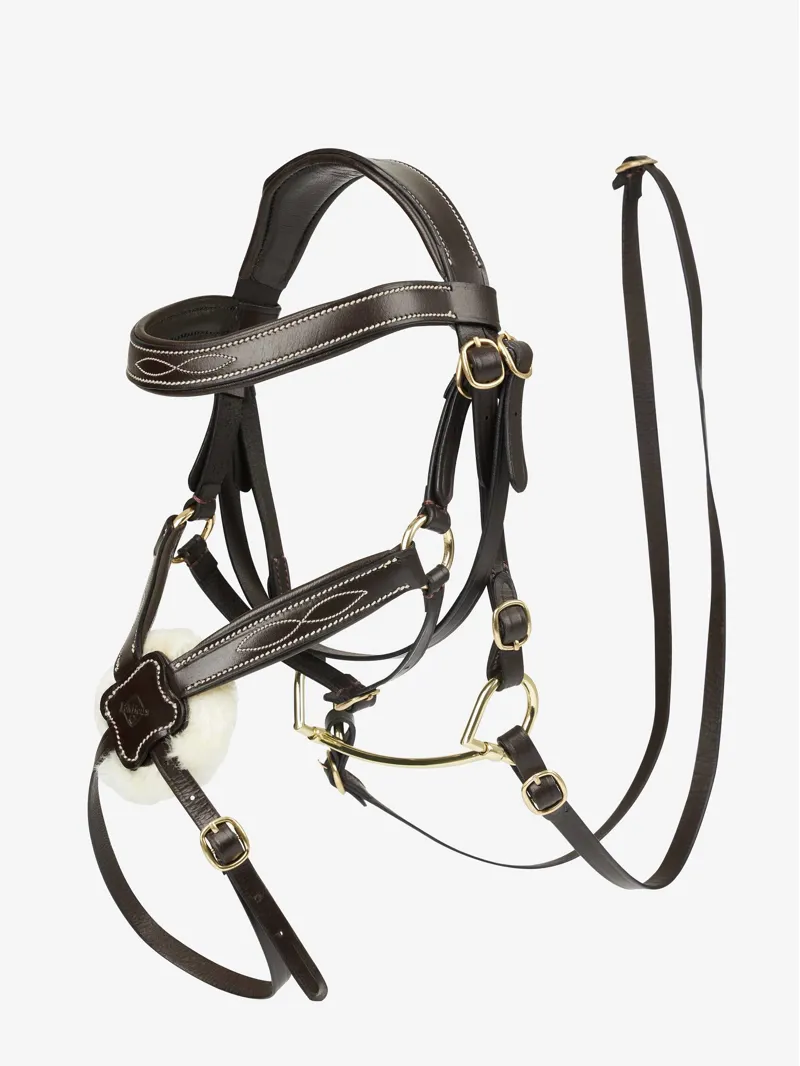 LeMieux Hobby Horse Grackle Bridle - BROWN