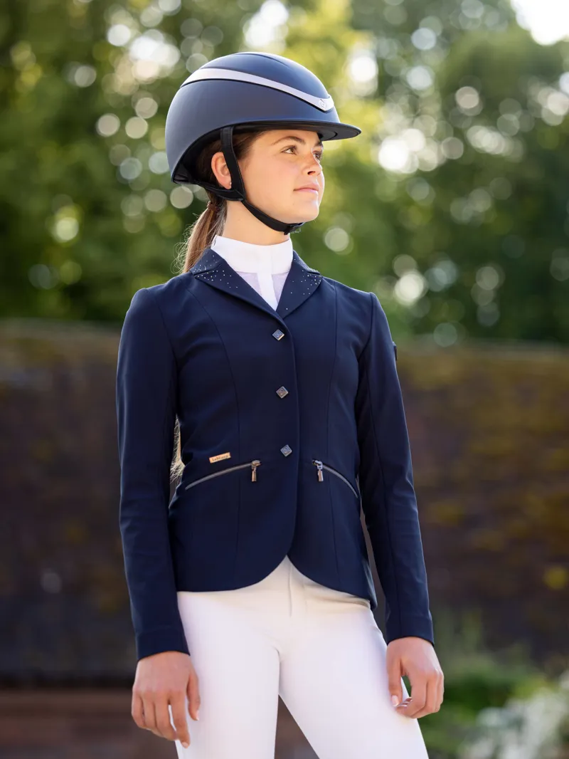 LeMieux Junior Pro Show Jacket - NAVY -2
