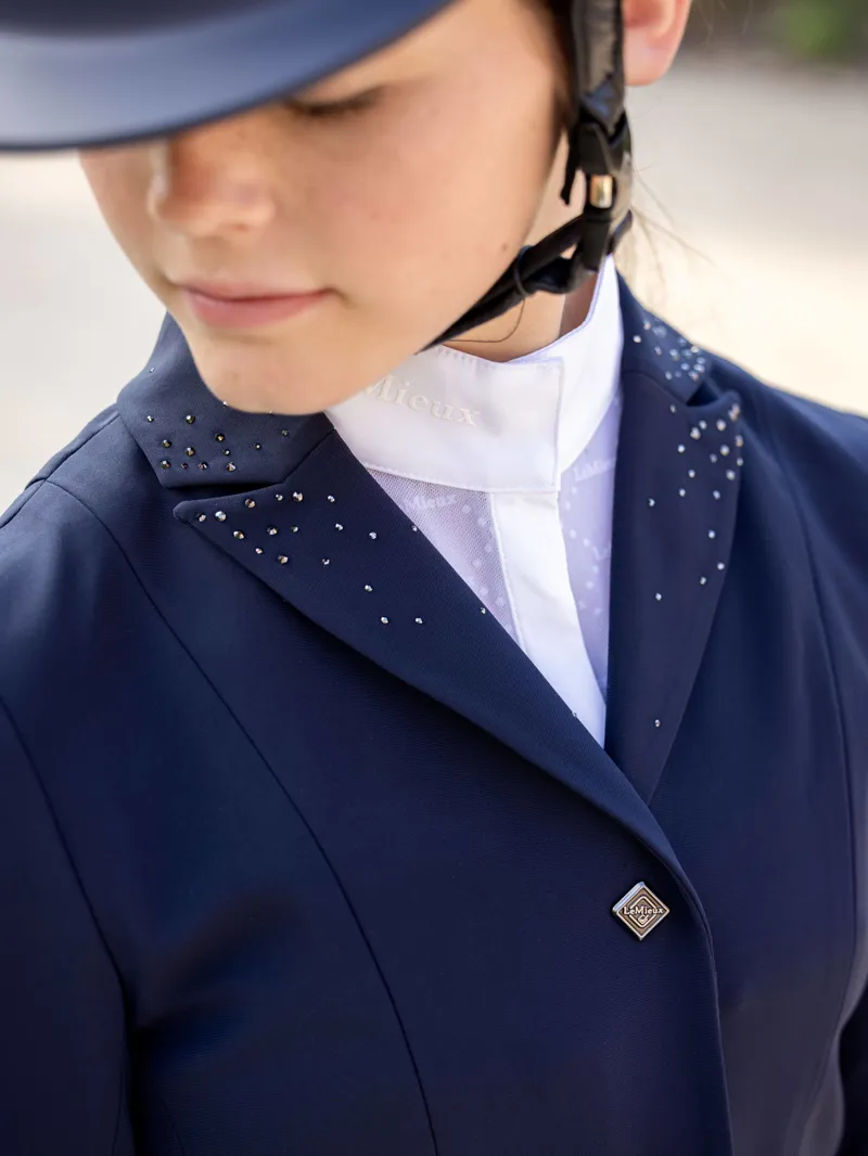 LeMieux Junior Pro Show Jacket - NAVY -3