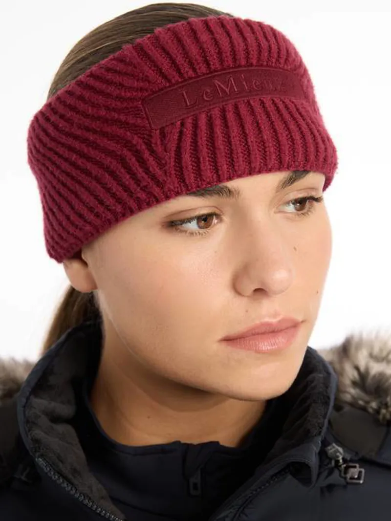 LeMieux Clara Cable Headband- EMBER - One Size -2