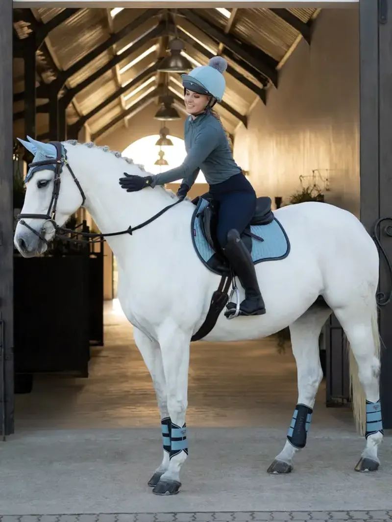 LeMieux Pippa Hat Silk - GLACIER - One Size -3