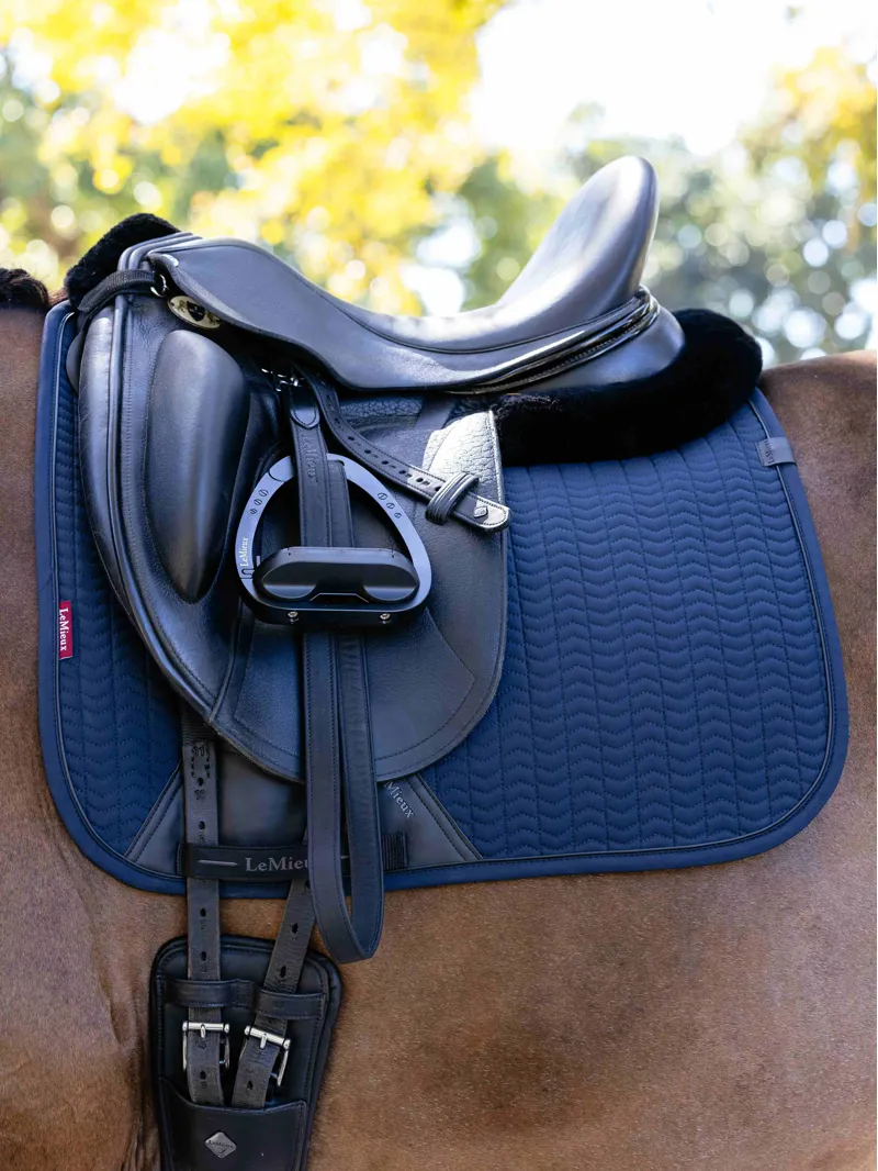 LeMieux Finesse Dressage Square - NAVY - Large 