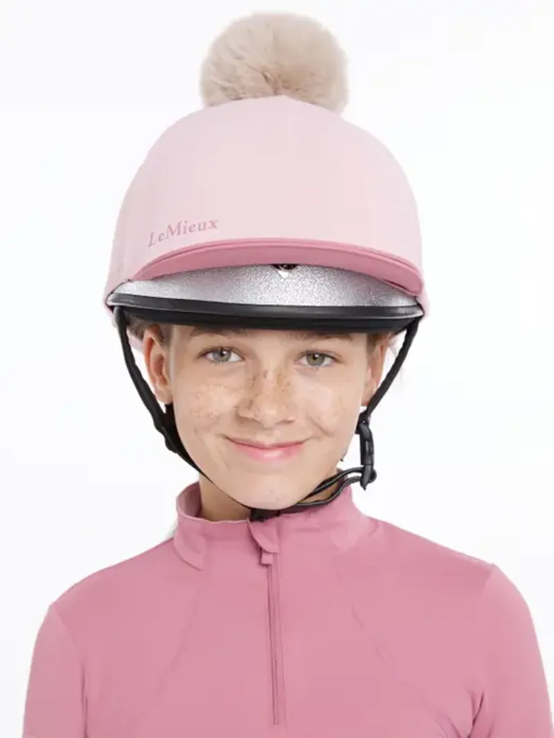 LeMieux Pom Hat Silk - BLOSSOM / PEONY - One Size 