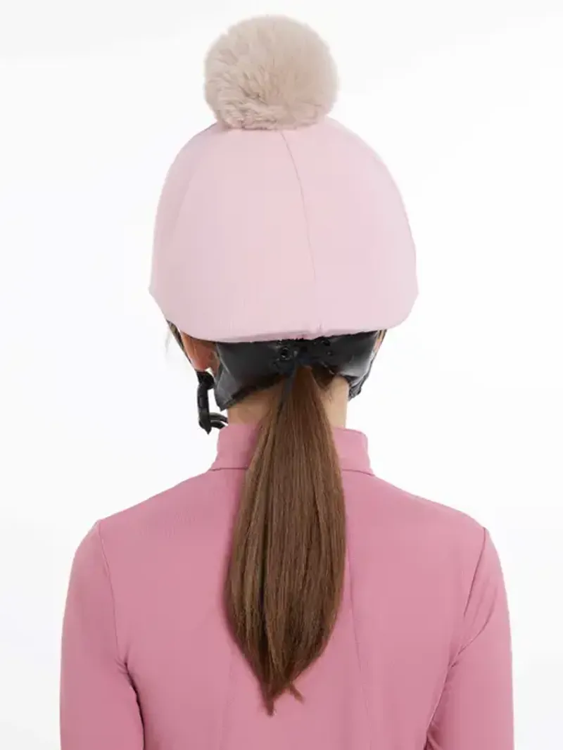LeMieux Pom Hat Silk - BLOSSOM / PEONY - One Size -1