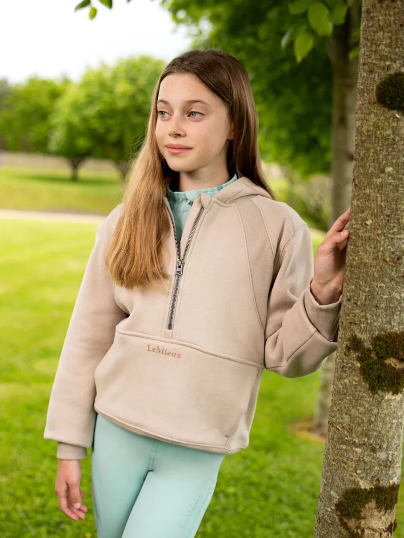 LeMieux Young Rider Harriet Pop Over - ALMOND-3