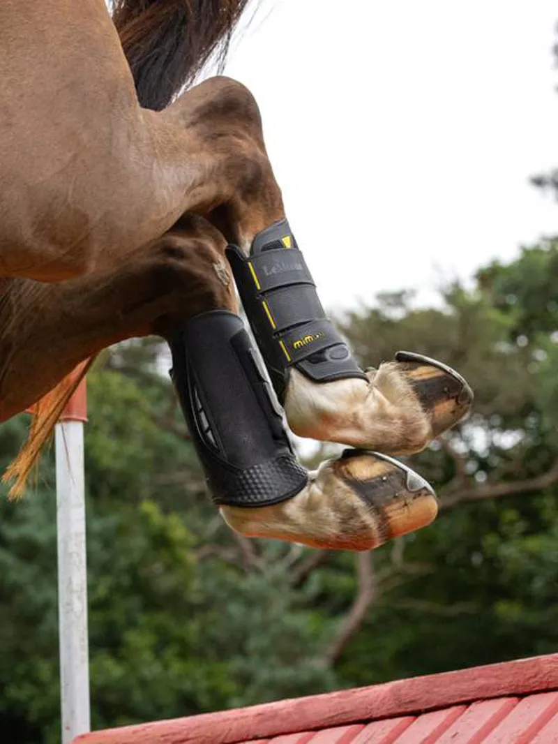 LeMieux MIMsafe XC Boot Hind - BLACK -1