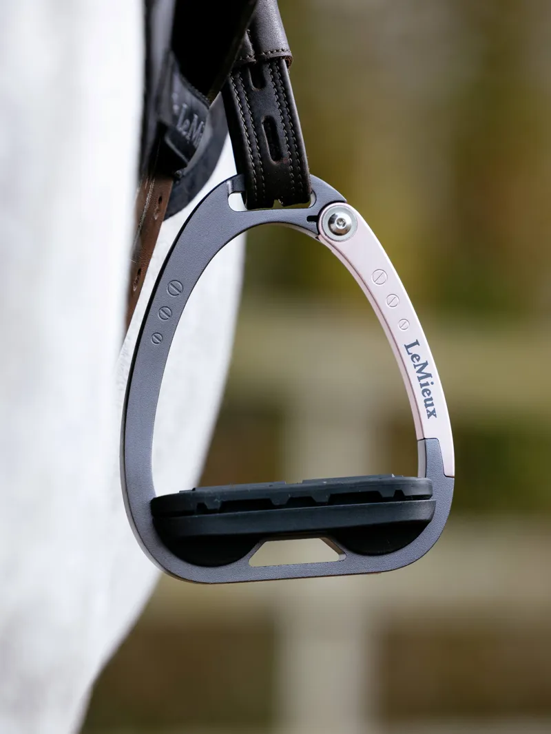 LeMieux Junior Vector Balance Stirrup - ROSE GOLD - One SIze-4