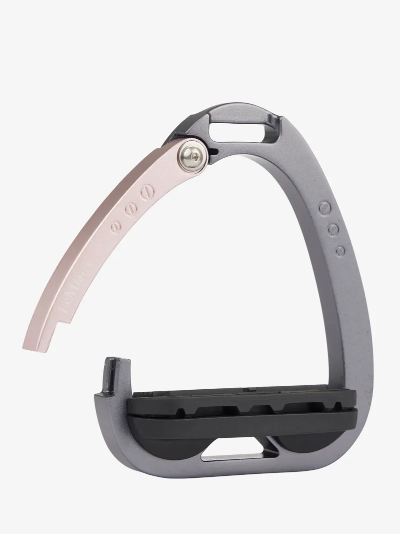 LeMieux Junior Vector Balance Stirrup - ROSE GOLD - One SIze-1