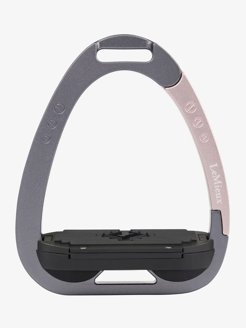 LeMieux Junior Vector Balance Stirrup - ROSE GOLD - One SIze-3