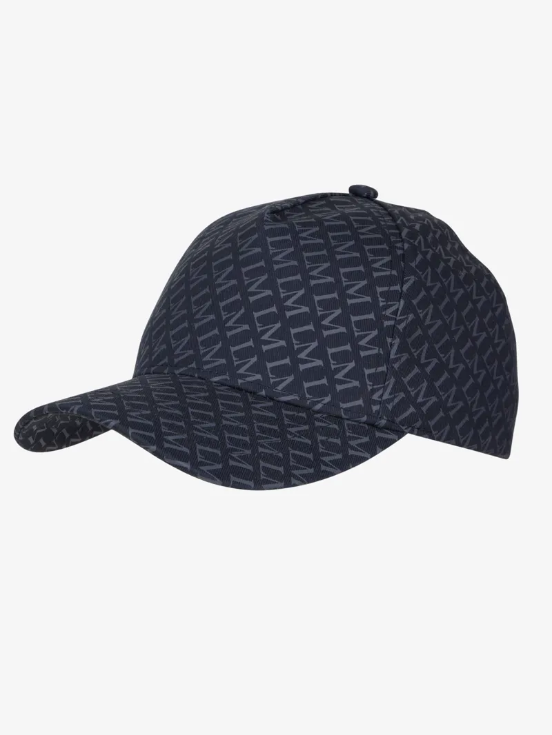LeMieux Young Rider Polly Printed Cap - NAVY