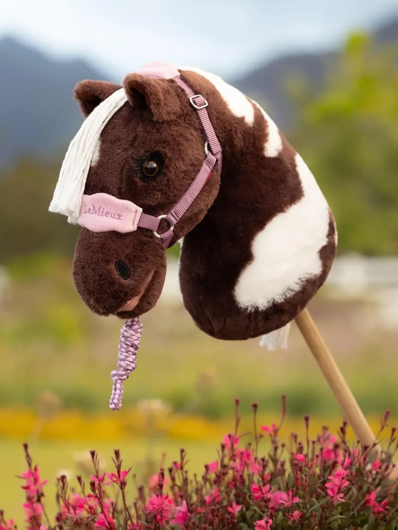 LeMieux Hobby Horse Vogue Headcollar and Leadrope Mallow One Size-1