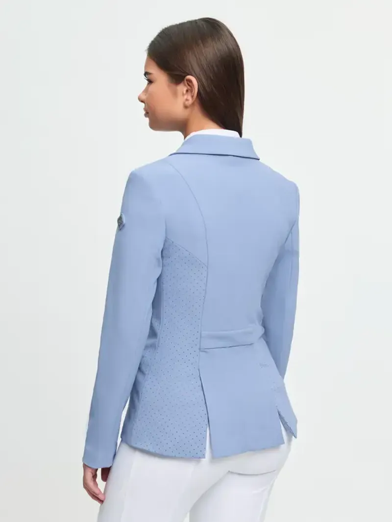 LeMieux Young Rider Kennedy Show Jacket Powder Blue-1