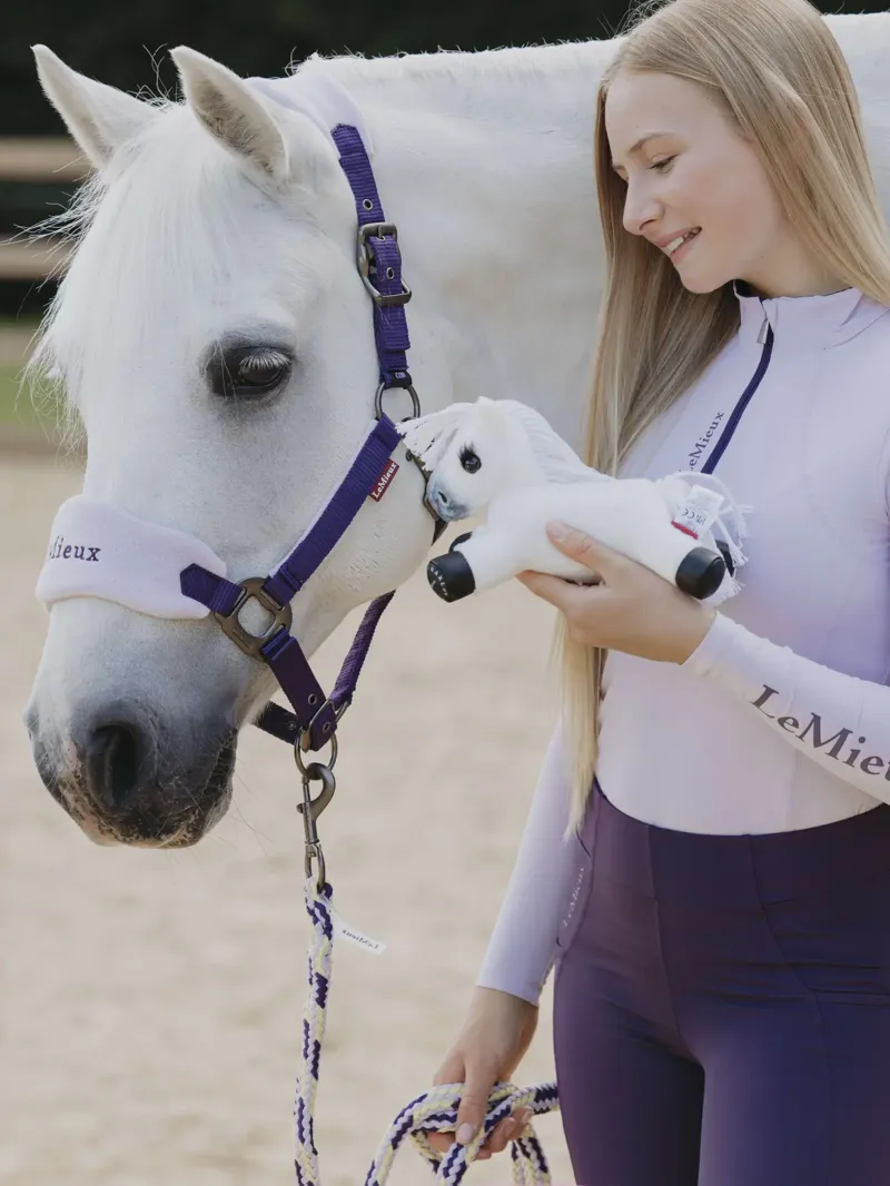 LeMieux Harlow Tiny Beanie Pony - PANDA - One Size -1