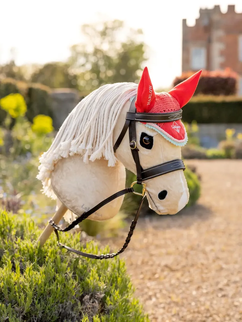 Lemieux Harlow Hobby Horse Fly Hood - Coral Crush-1