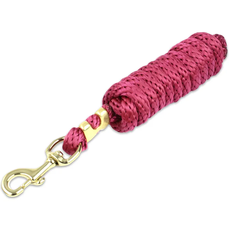KM Elite 10ft Leadrope - Burgundy