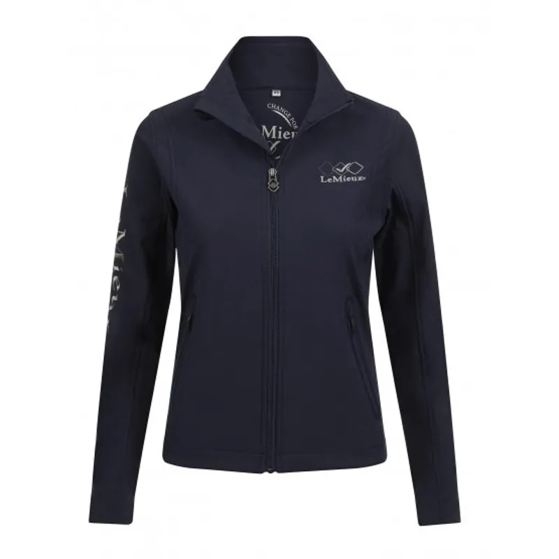 Team LeMieux Soft Shell Jacket - NAVY