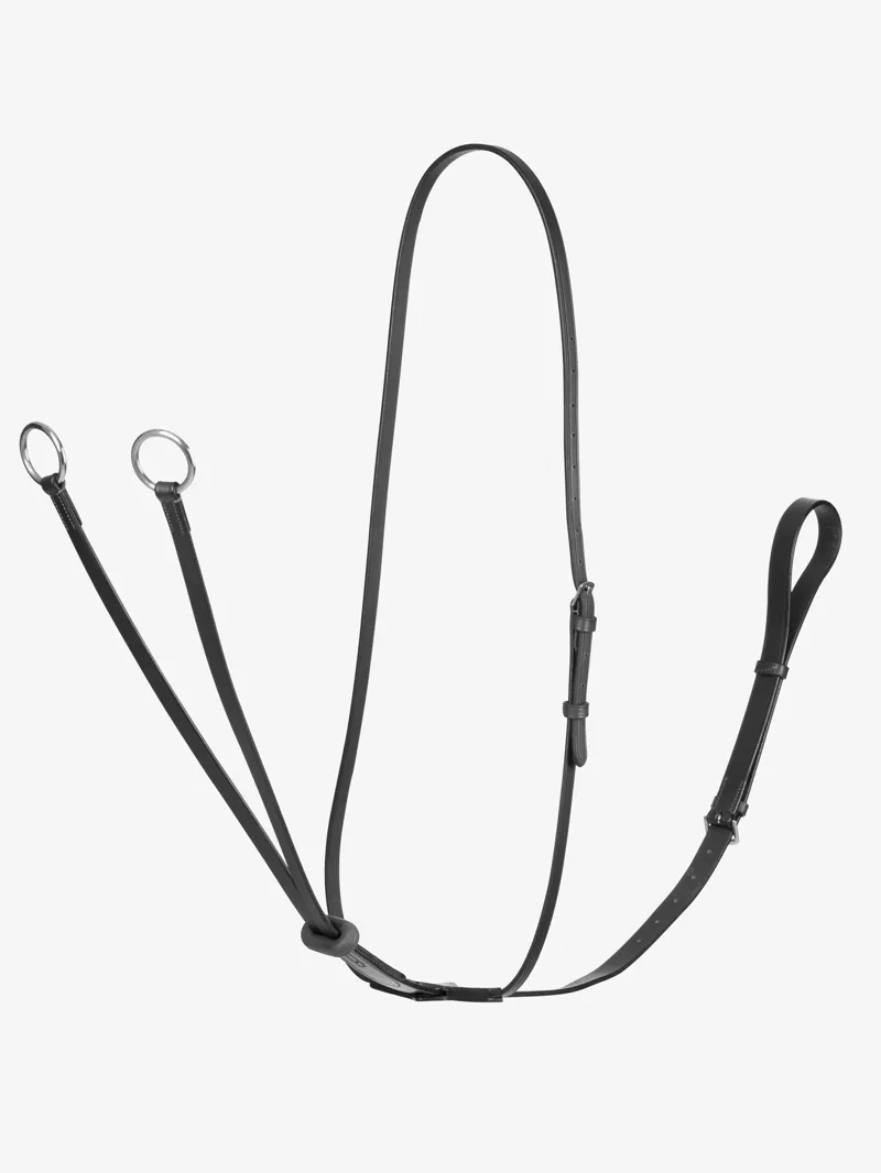 LeMieux Arika Running Martingale - BLACK/SILVER