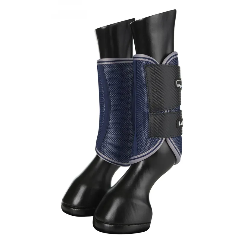 LeMieux Carbon Mesh Wrap Boots NAVY