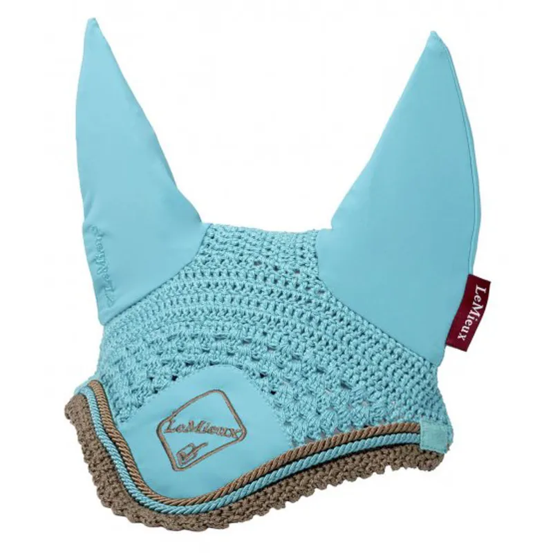LeMieux Classic Lycra Fly Hood - AZURE