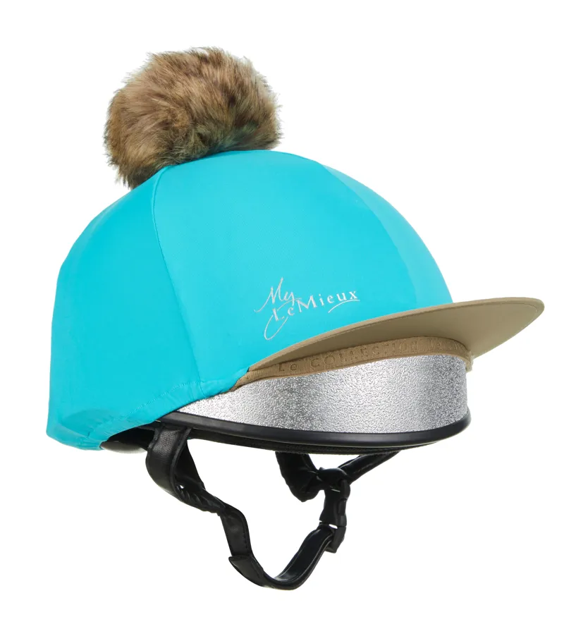 LeMieux Pom Pom Hat Silk - AZURE