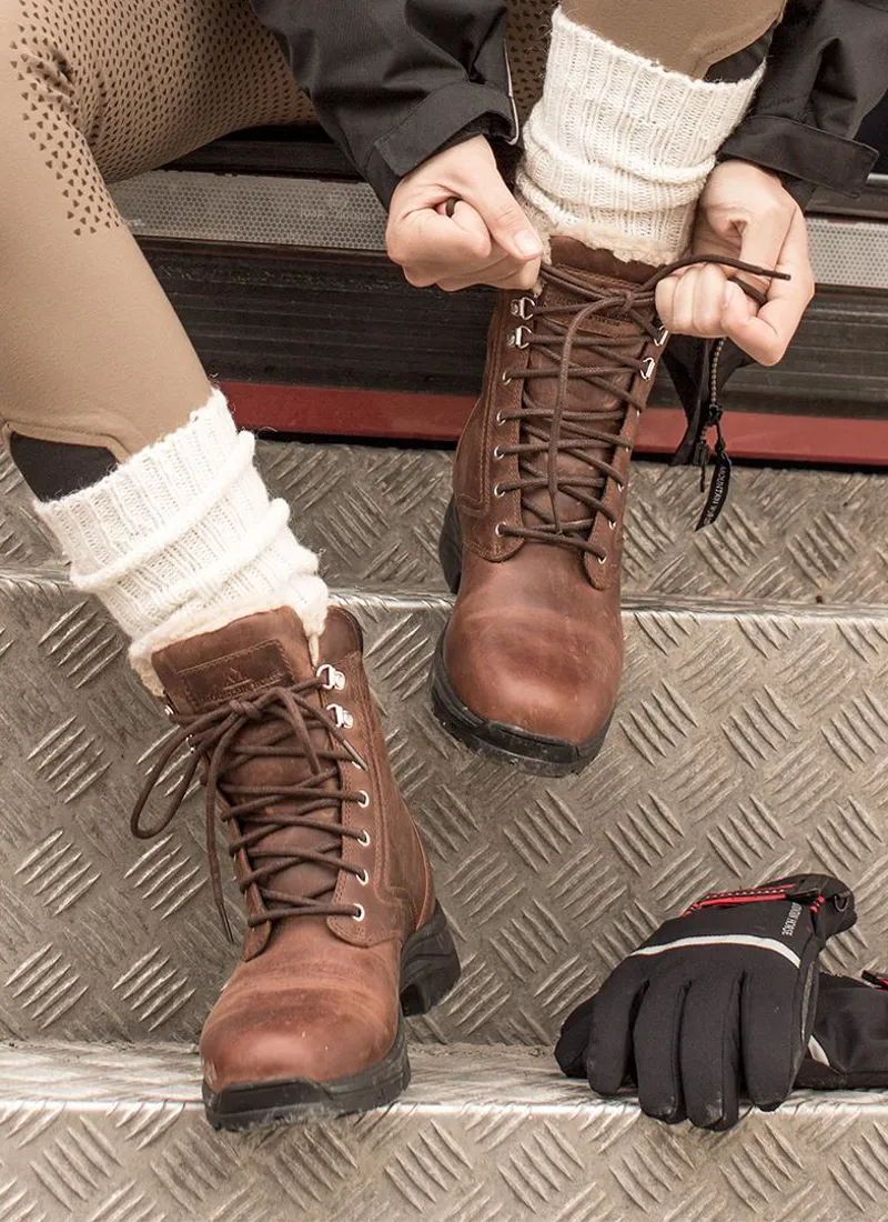 Mountain Horse Snowy River Lace Riding Boots - BROWN-1