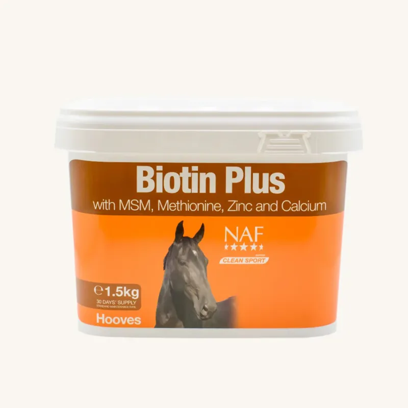 NAF Biotin Plus 1.5kg Tub