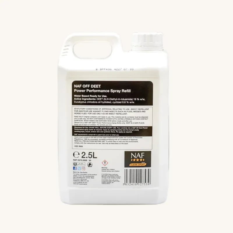 NAF Off Deet Power Performance - 5 Litres-1