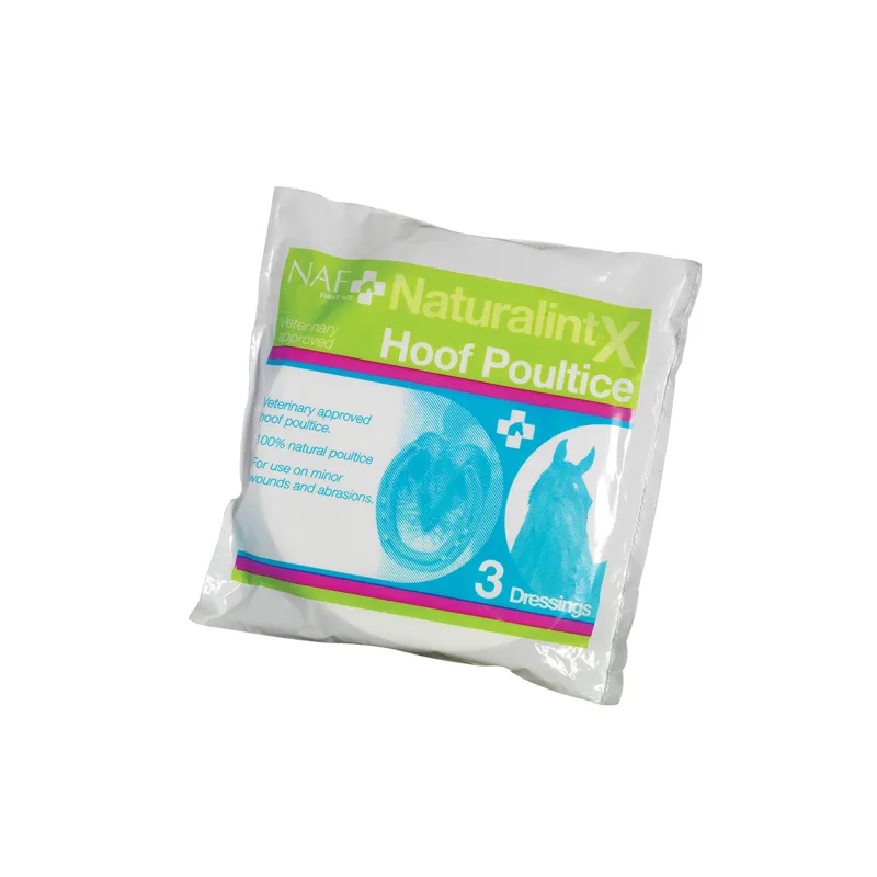 NAF NaturalintX Hoof Poultice - 3 Dressings