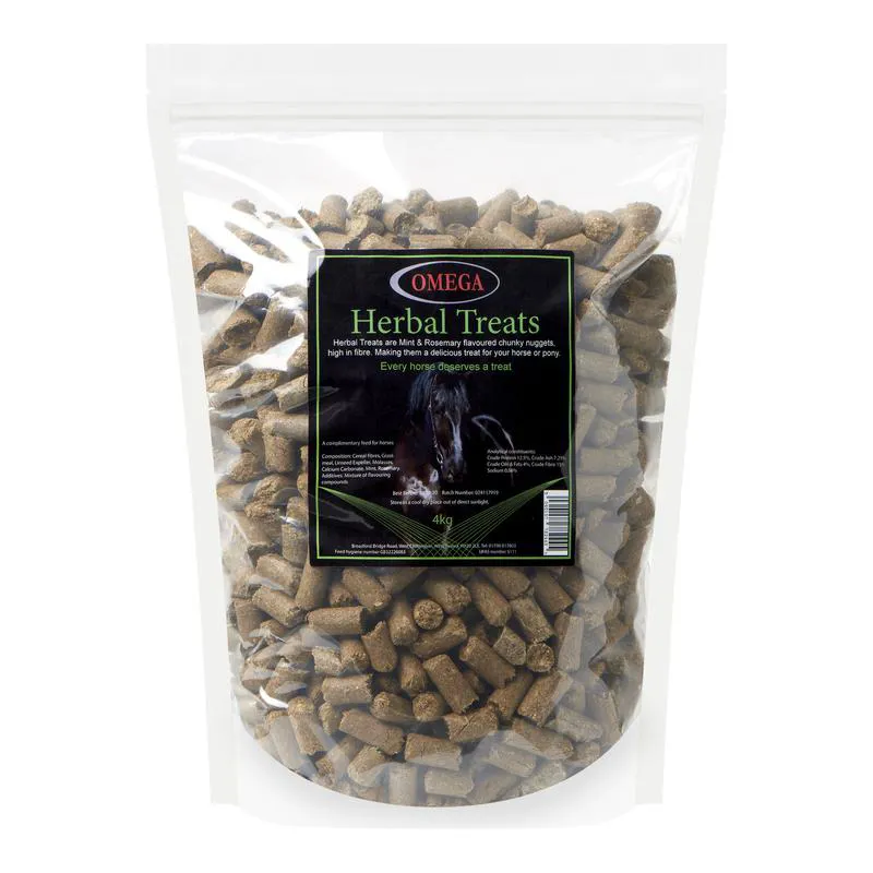 Omega Equine Herbal Treats - 4 kg