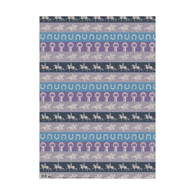 Deckled Edge Gift Wrap - FOR HORSE LOVERS