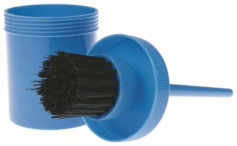 Roma Brights Hoof Oil Brush And Bucket - AQUA