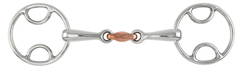 Shires Bevel Bit With Copper Lozenge - STAINLESS STEEL