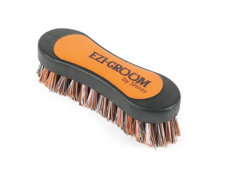 Shires EZI-GROOM Grip Hoof Brush - ORANGE