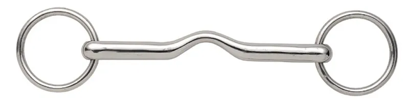 Shires Magic Snaffle - STAINLESS STEEL