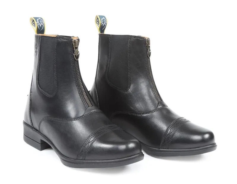 Shires Moretta Rosetta Paddock Boots - BLACK - Adults