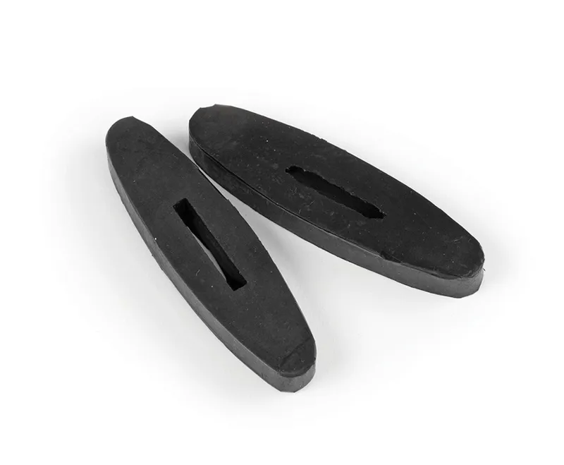 Shires Rubber Rein Stops - Pair - BLACK
