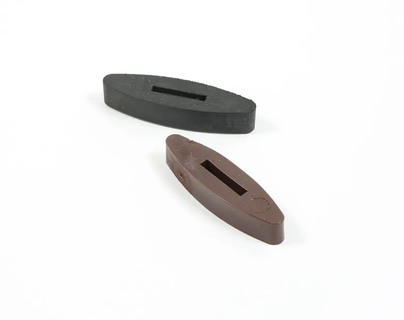 Silicone Rein Stops Pair - BLACK