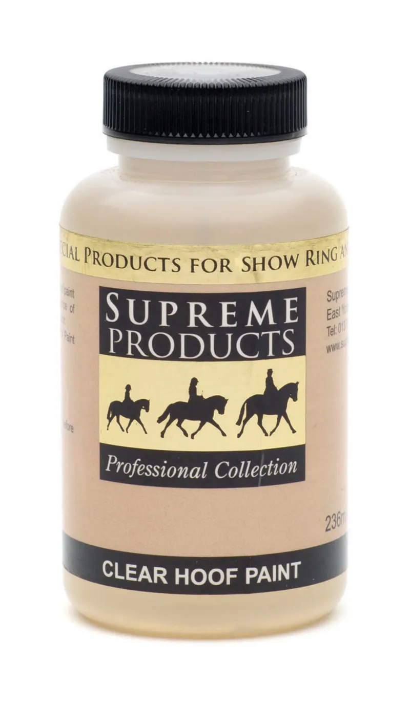 Supreme Products Hoof Paint - 236ml - CLEAR