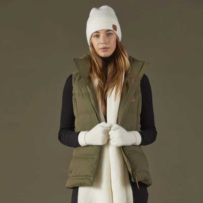 Toggi Terrain Womens Padded Gilet - KHAKI-2