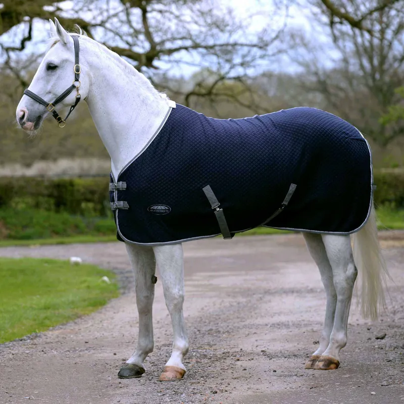 Weatherbeeta Thermic Quilt Cooler - NAVY/GREY/WHITE
