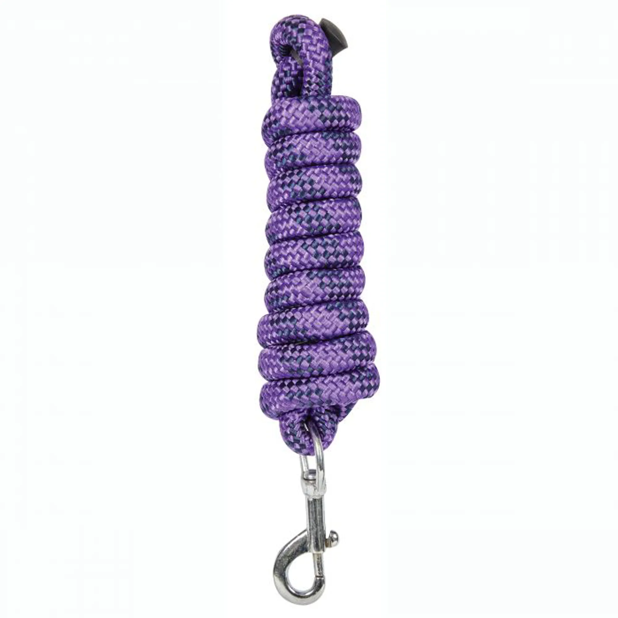 Lavender Lead Rope JUNE OFFER Saxon Element Lead Rope - PURPLE / NAVY - 2 Metres