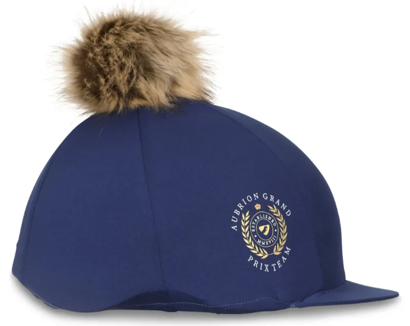 Aubrion Team Hat Silk NAVY - One Size 