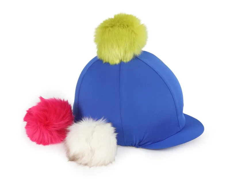 Shires Switch-It Pom Pom Hat Cover Royal Blue 