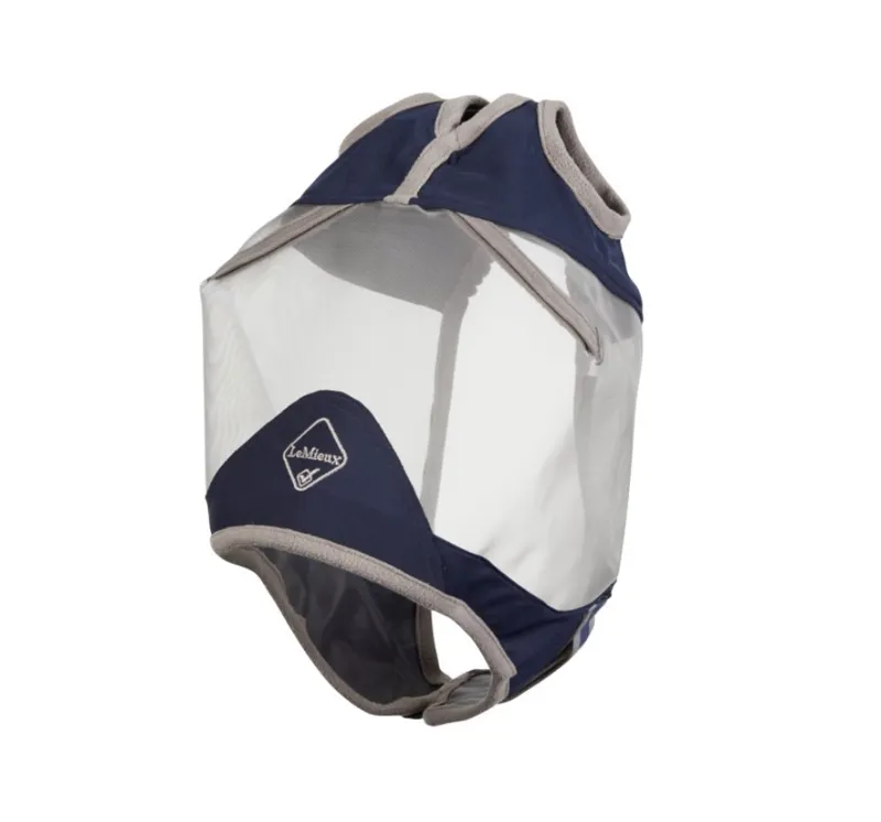 Lemieux AS Protector Standard Flymask - Grey/Navy - X Large