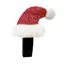 Equetech One Size Santa Bridle Horse Hat in Red/White