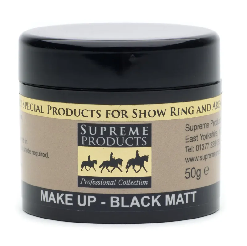 Supreme 50 gm Professional Make-Up Matt in Black