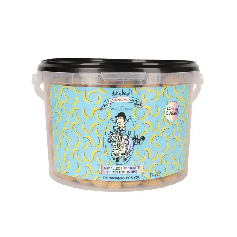 Hy Equestrian Thelwell Ponio Banana Chip Cookies - 1kg Pouch 1 kg