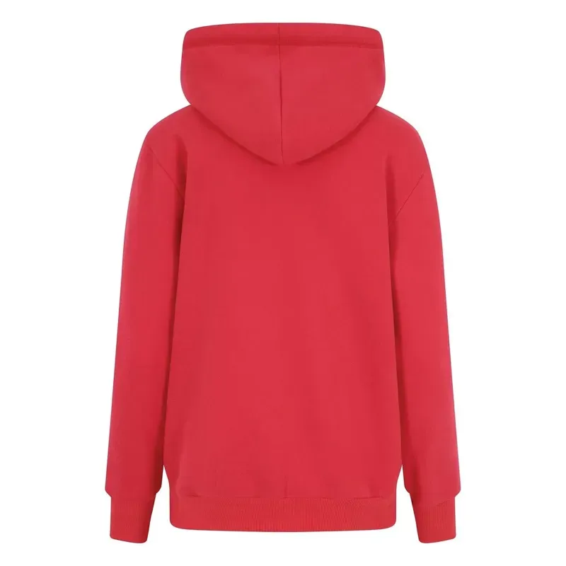 Equetech Whoa! Horsey Christmas Hoodie in Red-1